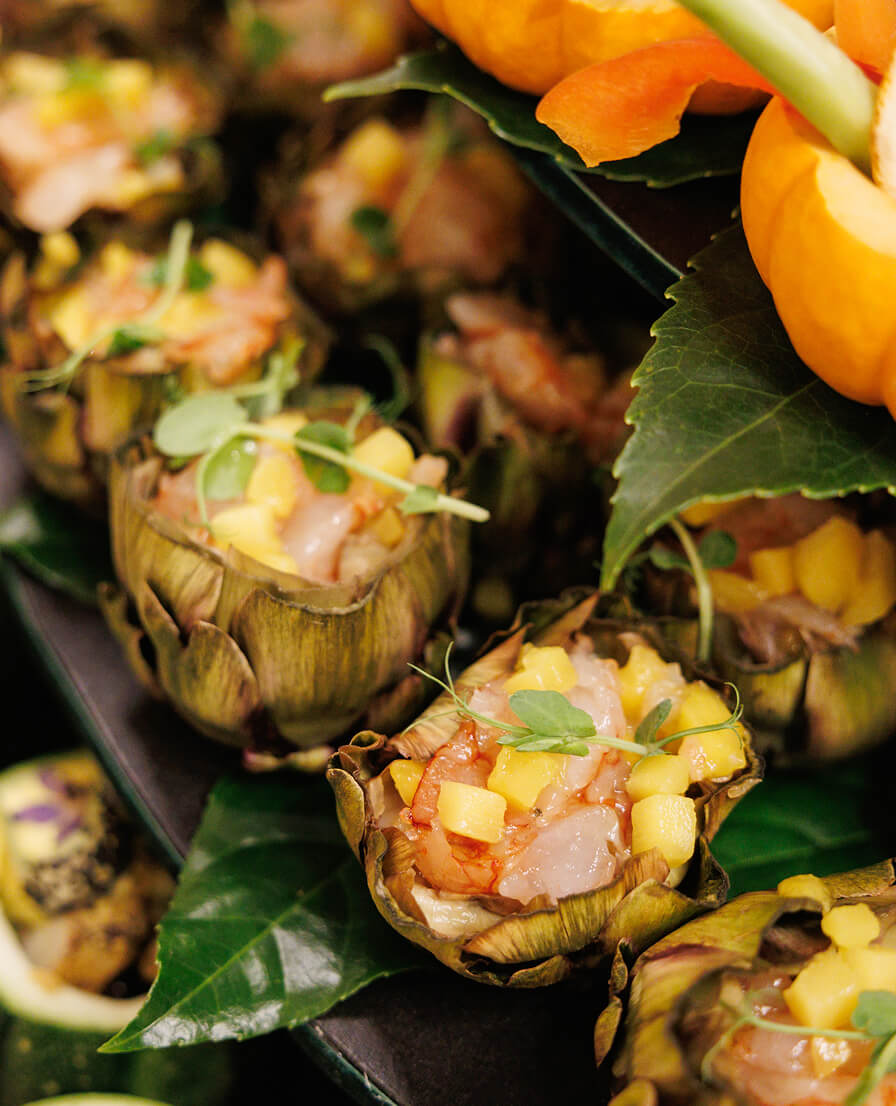 catering in villa storica